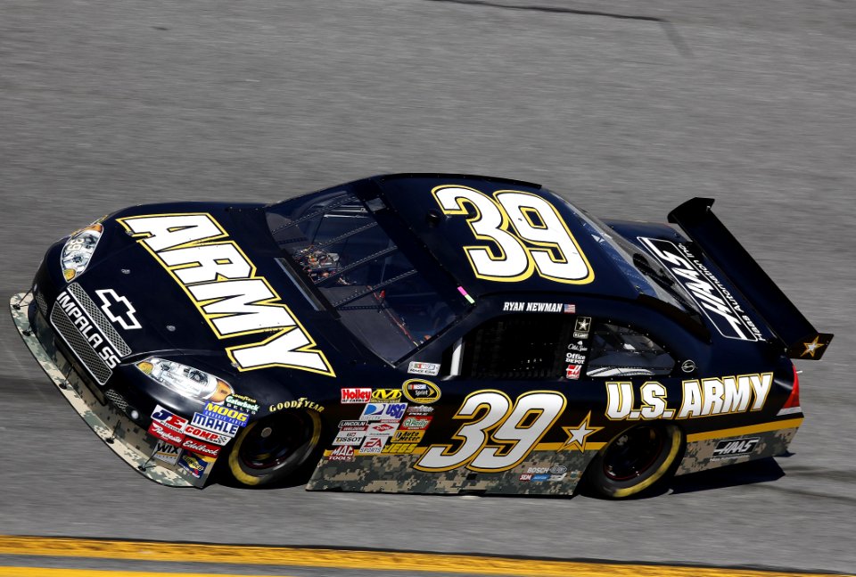 Ryan Newman On Track