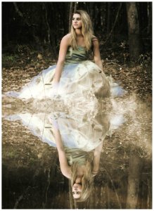 Woman By Shore