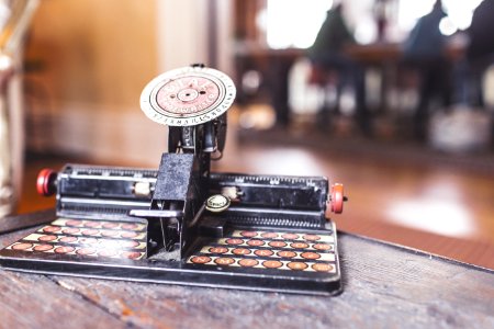 Antique Typewriter photo