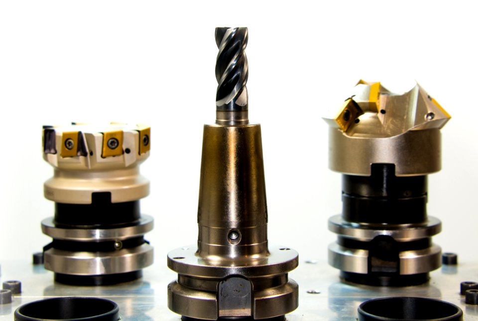 Close Up Of Drill Bits