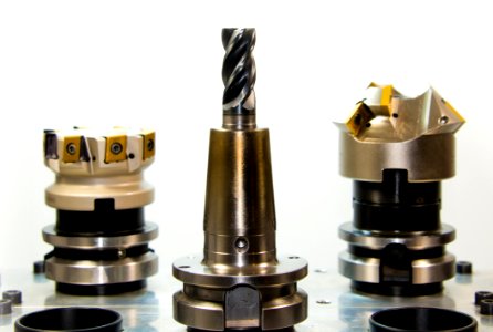 Close Up Of Drill Bits