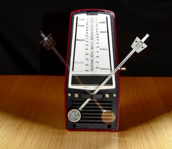 Black And Red Electric Device