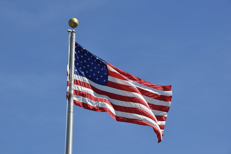 Patriotic wind freedom