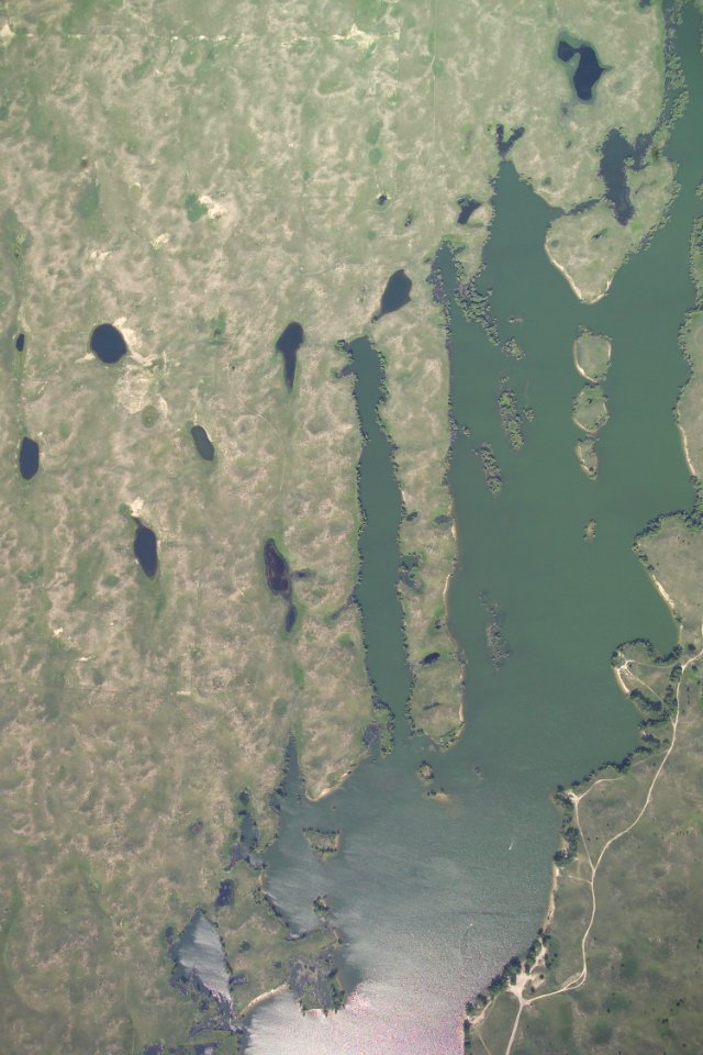 Aerial Photograph Samuel R McKelvie National Forest