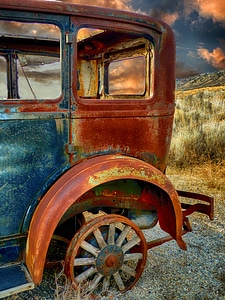 Car vintage grunge