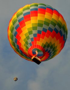 Colorful Hot Air Balloon photo