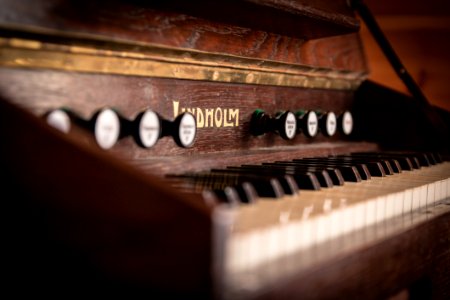 Brown Wooden Piano photo