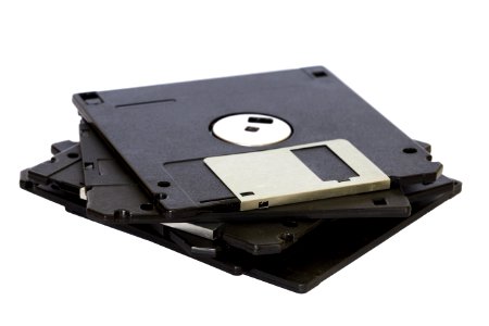 Pile Of Floppy Discs