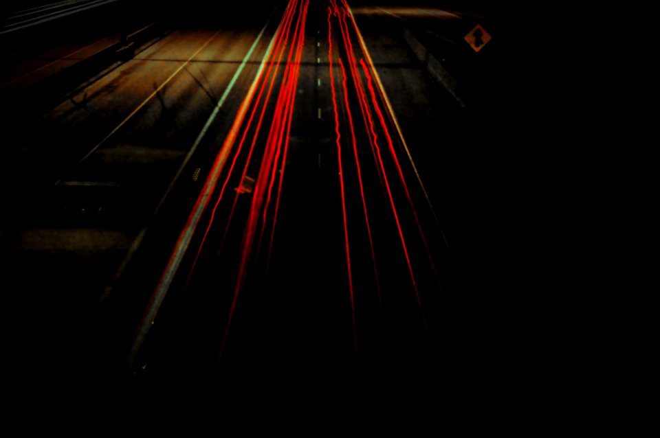 Night Photography Of Car Traffic