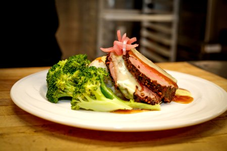 Steaks With Broccoli photo