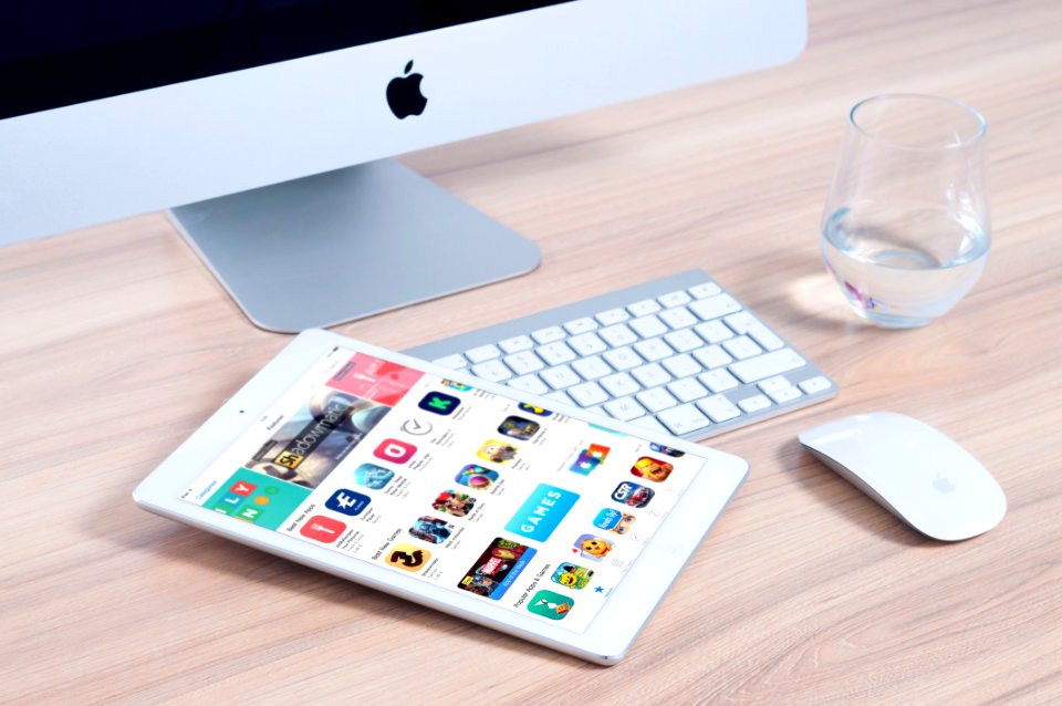 Apple Computer And Tablet