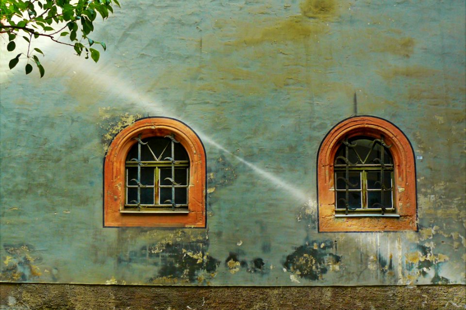 Brown Wooden Window Frame During Daytime