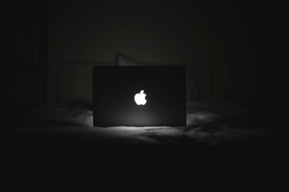 Illuminated Apple Notebook