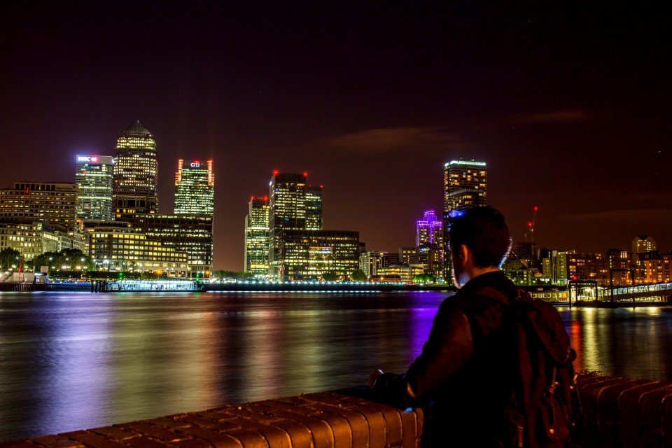 London Skyline At Night