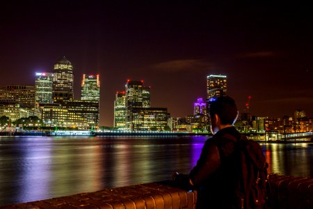 London Skyline At Night