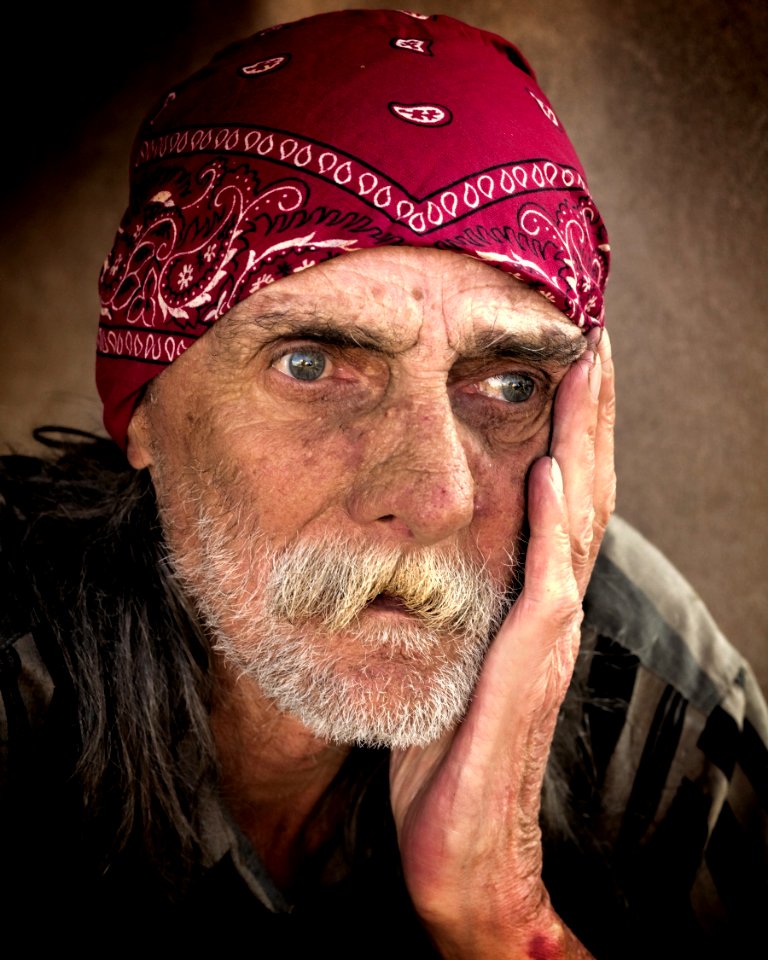 Man In Red Bandanna