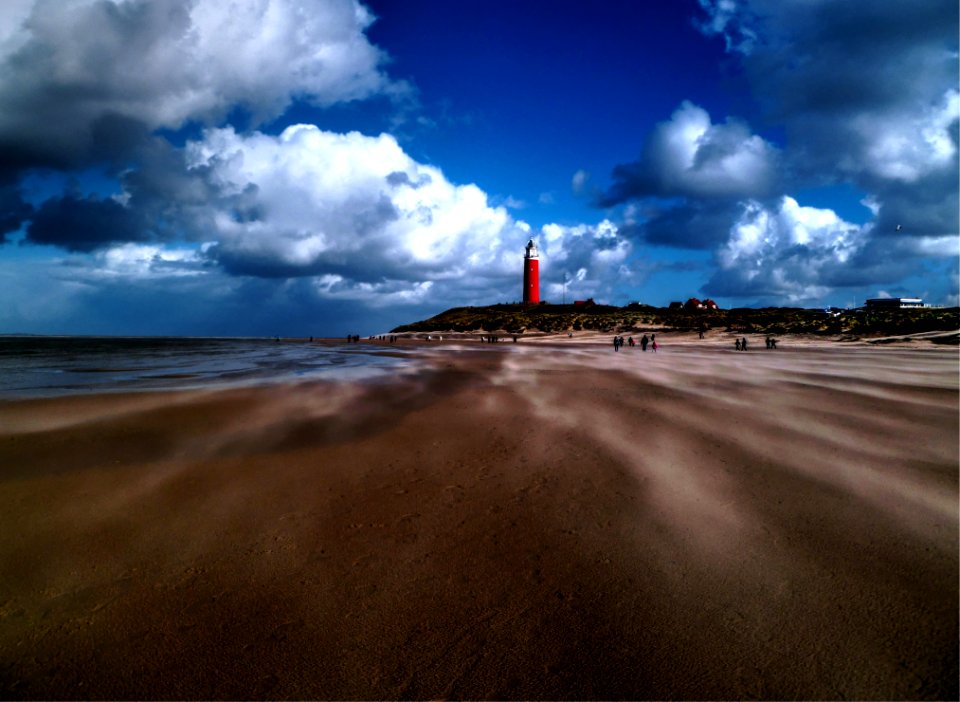Lighthouse On Beach