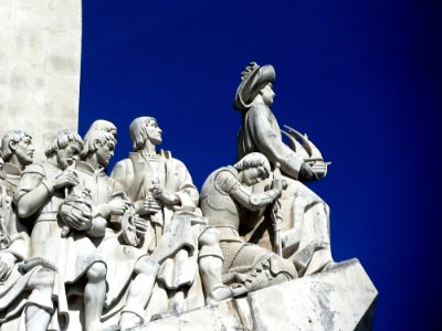 Group Of Person Gray Concrete Statue