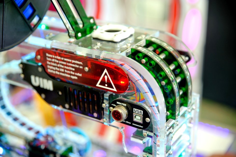 Close-up Of Machine Part