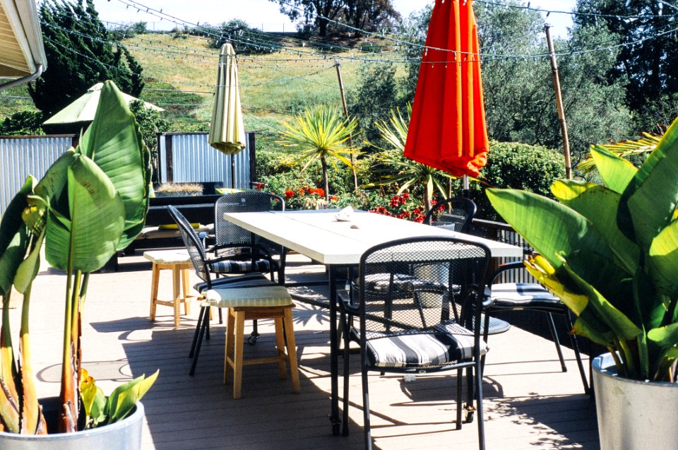 Patio Table With Umbrella