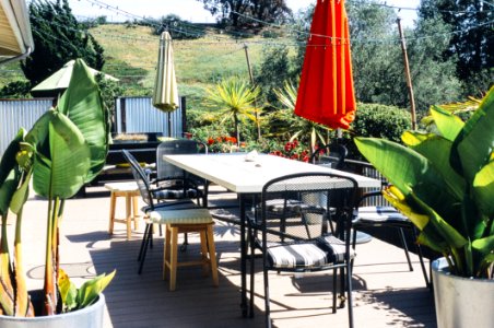 Patio Table With Umbrella