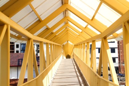 Wooden Covered Bridge photo