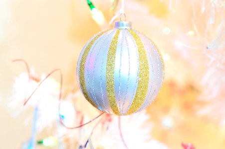Close-up Of Christmas Ball photo
