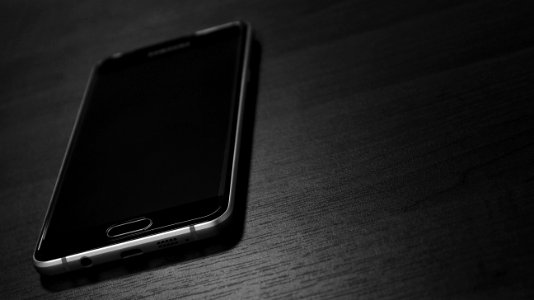Samsung Black Android Smartphone