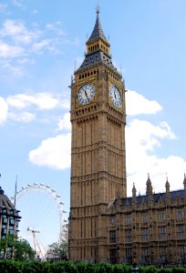 Big Ben And London Eye England