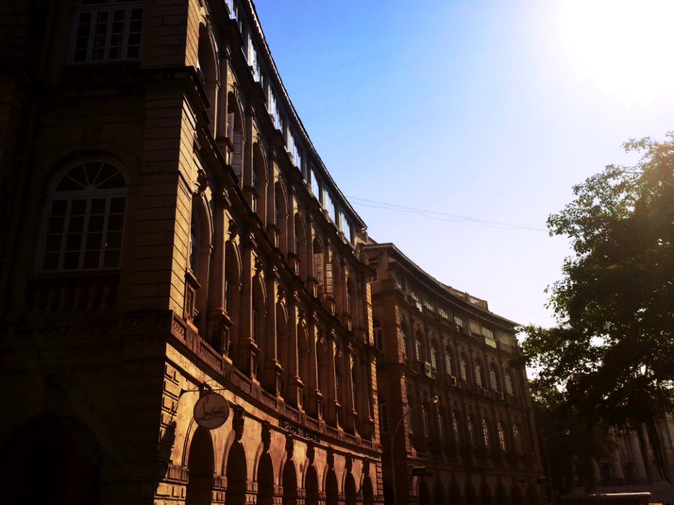 Exterior Of Building Around Courtyard