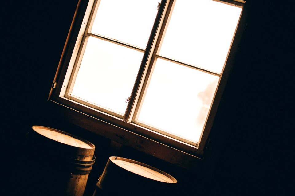 Barrels By Sunny Window