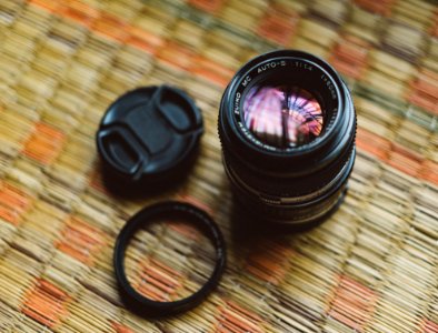 Black Camera Lens