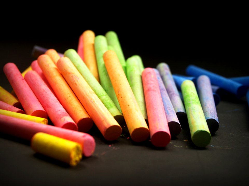 Red Chalk Board photo