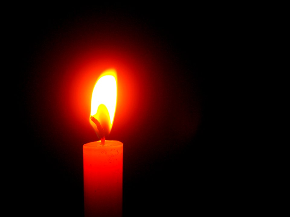 Red Lighted Candle