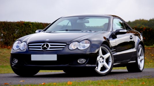 Black Mercedes Benz Vehicle
