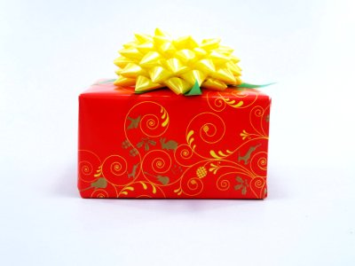 Red Cardboard Box On White Surface