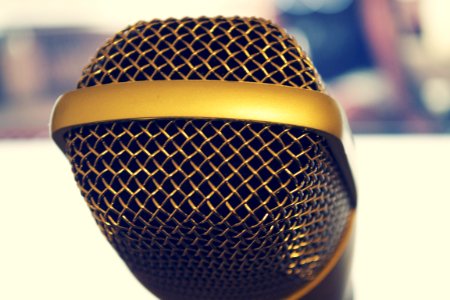 Close Up Of Microphone photo