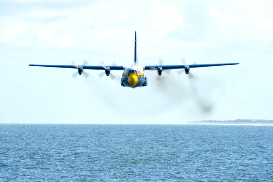 Blue Flying Airplane