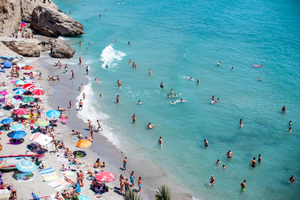 Seashore With Sandy Beach photo