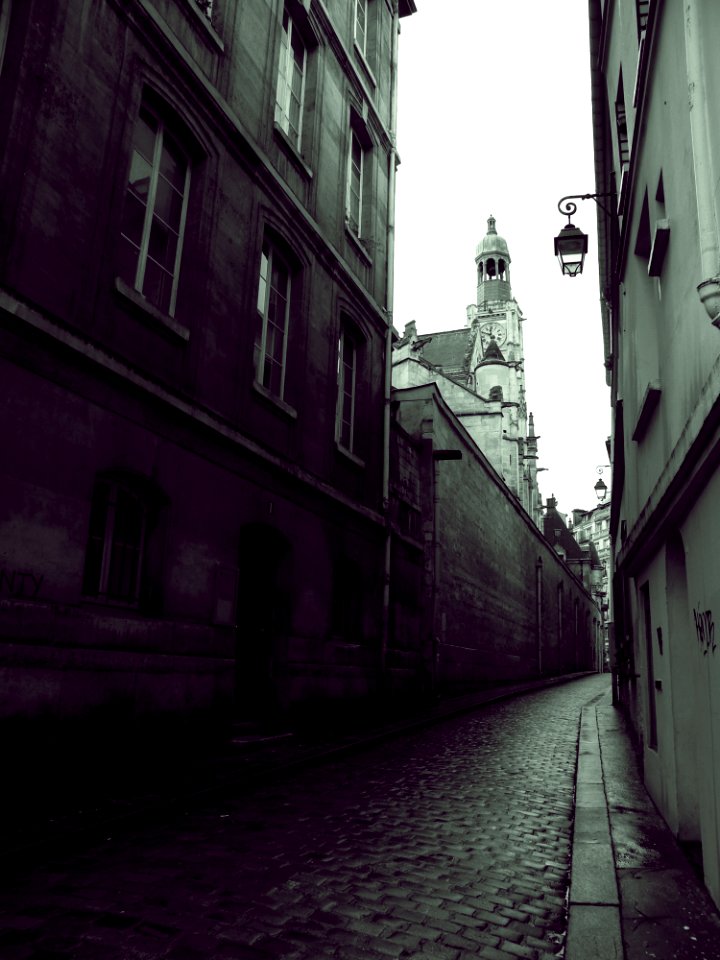 Clear Street Near White Concrete Buildings