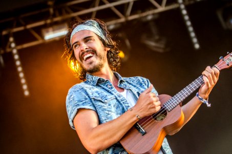 Man Playing Guitar