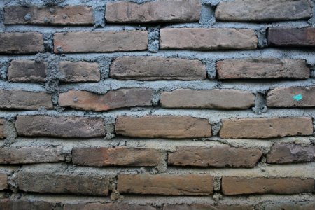 Brown Bricked Wall photo