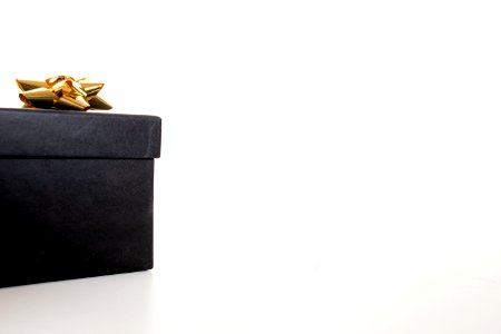 Black Gift Box photo