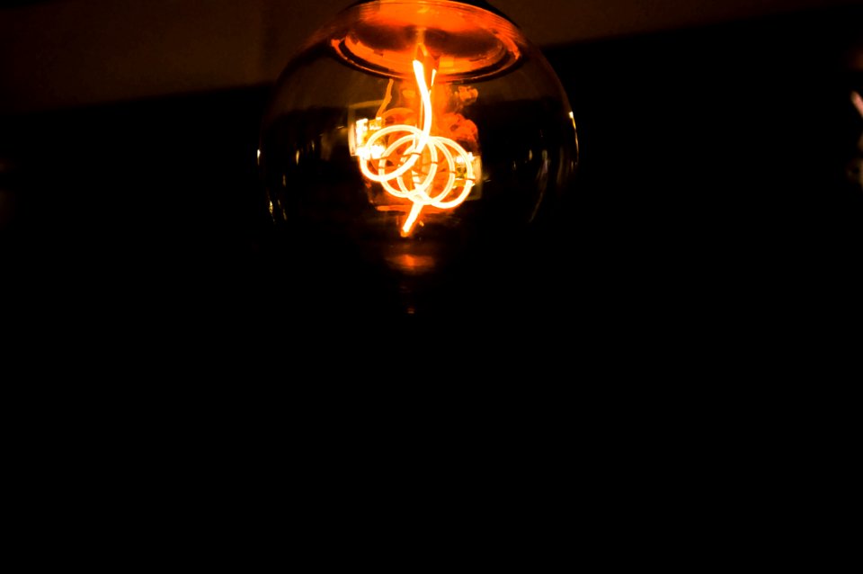 Showing Orange Coil Light
