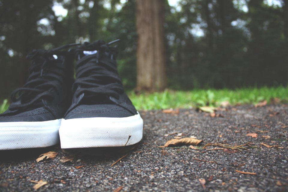 Black And White High Top Sneakers