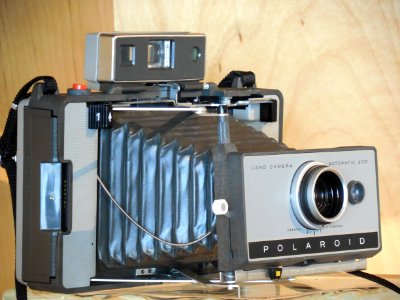 Polaroid Gray Folding Camera