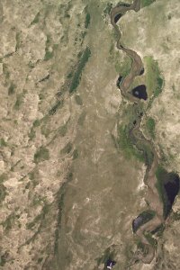 Aerial Photograph Samuel R McKelvie National Forest