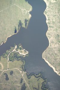 Aerial Photograph Samuel R McKelvie National Forest