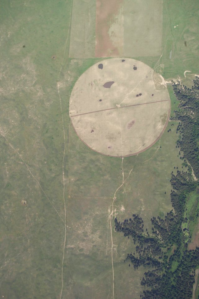 Aerial Photograph Samuel R McKelvie National Forest
