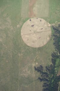 Aerial Photograph Samuel R McKelvie National Forest